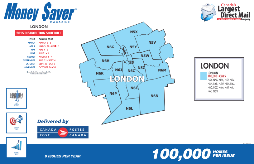 money saver magazine london ontario 2015 distribution schedule