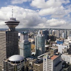 aerial photo of a city