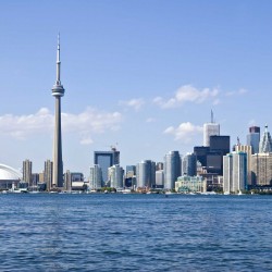 photo of toronto from lake